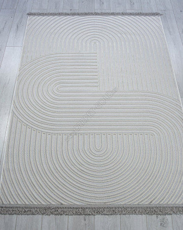 Турецкий ковер Меринос OSHA O2657 - 995 (Полипропилен, серый)