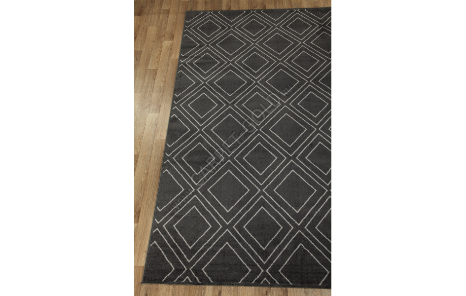 Бельгийский ковер Ambiance 81223 Anthracite-Silver