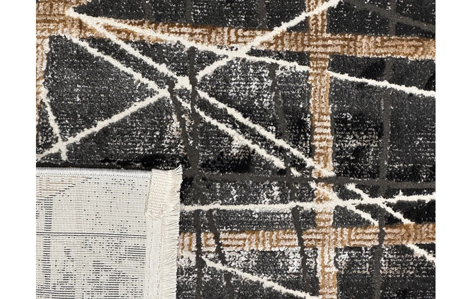 Ковер ART MAJEUR DS06A D.GREY / GOLD