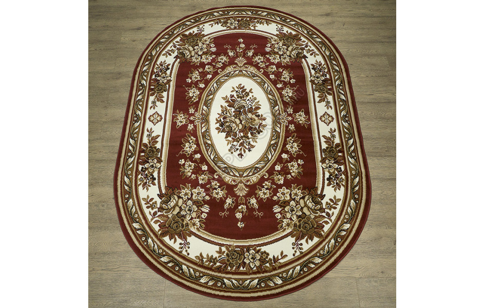 КОВРЫ ДИЗАЙН 15461 ЦВЕТ 10366 Лайла де Люкс овал