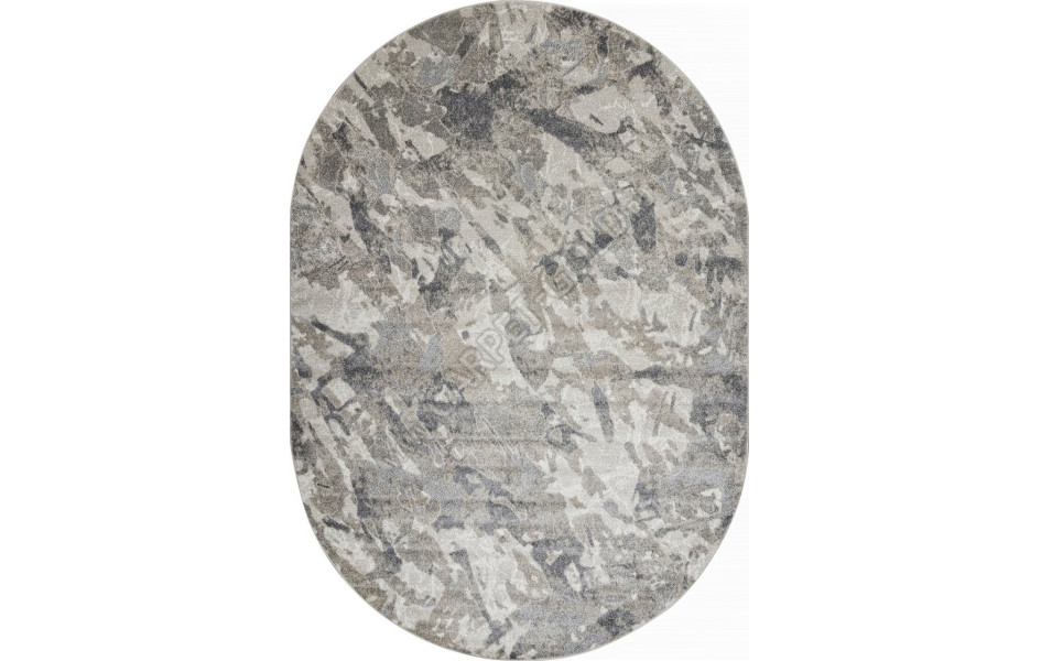 Ковер F153 - BEIGE - Овал - коллекция TORNADO