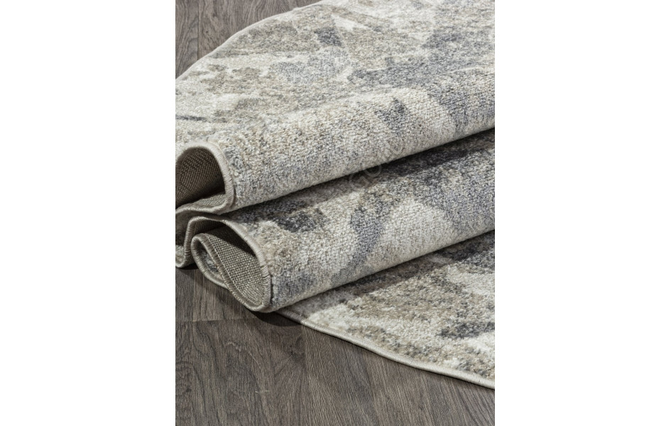 Ковер F153 - BEIGE - Овал - коллекция TORNADO