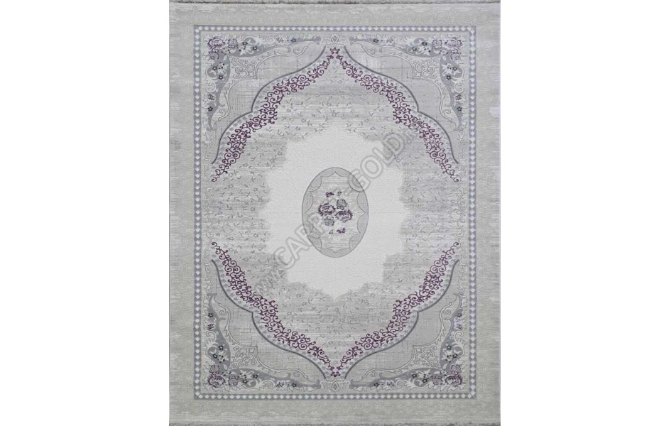 Турецкий ковер Amatis Lux 36548A STAN GREY / LILA