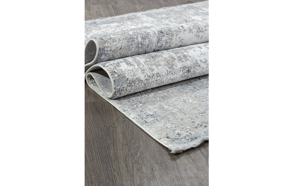 Ковер D662BC - BEIGE / L.GREY - Прямоугольник - коллекция LORENZO