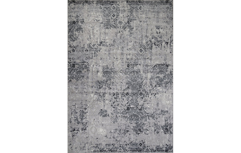 Ковер F281 - DARK GRAY - Прямоугольник - коллекция PALERMO