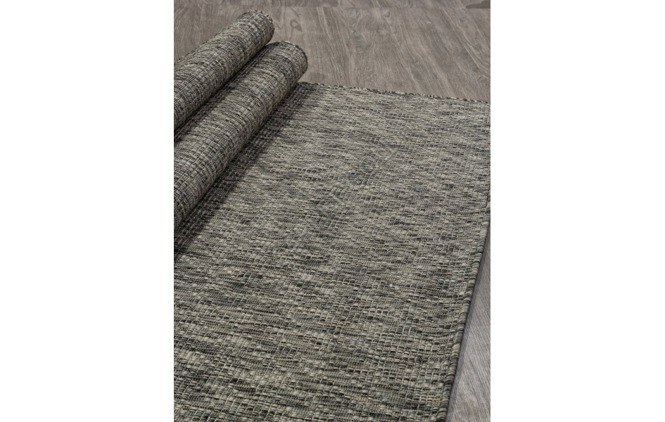 Ковер S113 - DARK GRAY - Прямоугольник - коллекция KAIR