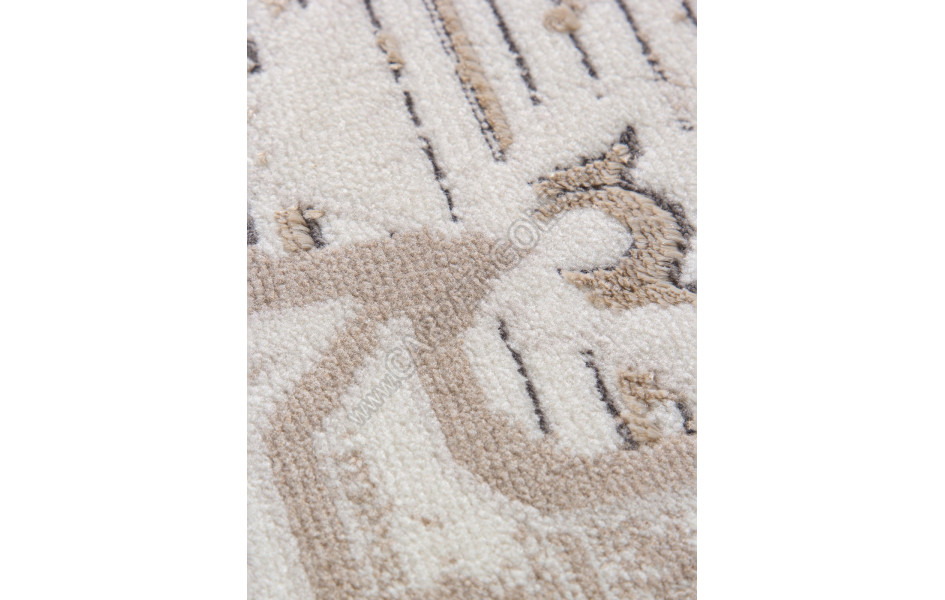 Ковер 04089A - CREAM HB / LIGHT GRI HB - Прямоугольник - коллекция NOVA